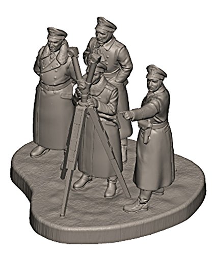 ZVEZDA Set 6232 German Headquarters Officers in Winter Uniform