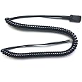 New RJ9 to QD Adapter Cable RJ-9 Quick Disconnect Cable Coil Cord Compatible with Plantronics M12 QD Headsets Connects to Cisco Models 7940 7941 7942 7945 7960 7961 7962 7965 7970 7975
