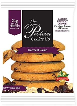 THE PROTEIN COOKIE COMPANY RAISIN OATMEAL 12PK