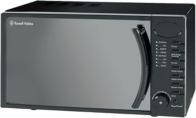 Russell Hobbs RHM1714B 17L 700W Black Digital Solo Microwave