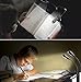TAIR Book Light Double Arms Clip On LED Reading Light for Bed Eye-care Dimmable Book Reading Lamp