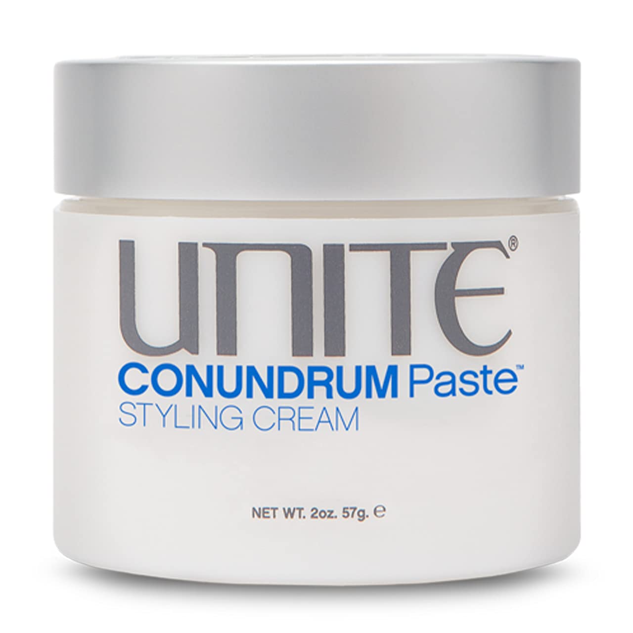 Photo 1 of UNITE Hair - CONUNDRUM Paste - 3-in-1 Wax, Paste & Cream for Flexible Hold, Texture, and Natural Finish - Ideal for All Hair Types, 2 oz