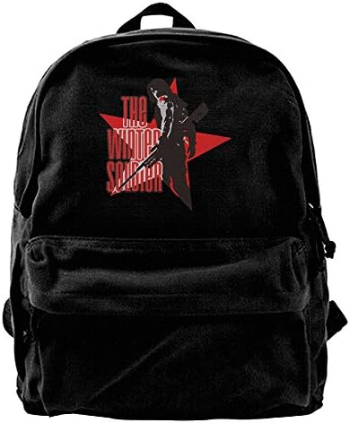 Rihvona BUCKY BARNES THE WINTER SOLDIER Canvas Backpack