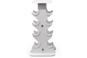 WeGym Dumbbell Racks, Space Saving Solution, Sturdy Cast Iron, Home Workout Storage, Heavy Weights Bearing, Home Strength Tra