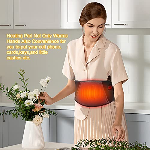 Cordless Heating pad for Back Pain Relief Heating Pads for Cramps 7