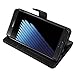 Galaxy Note 7 Case, Tauri [Stand Feature] Wallet Leather Protective Case with Card Pockets Flip Cover For Samsung Galaxy Note 7 - Black