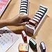 ECR4Kids Motivation Teacher Stamps - Mess-Free Self-Inking School Grading Stamp Set with Storage Tray (8-Piece Kit)
