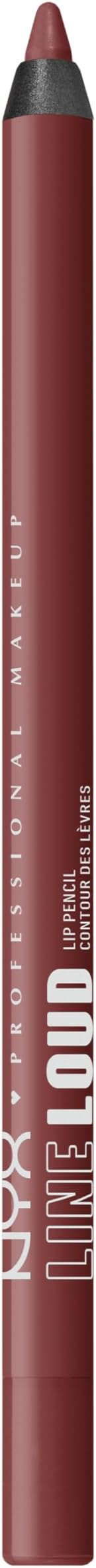NYX Matte Lip Liner Transfer Proof Line Loud 12 On A Mission