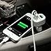 Car Charger, Aibocn 3.4A 17W Dual USB Port Car Charger Portable Travel Charger for Smartphoes and Tablets, Fits iPhone 6S 6 Plus 5S 5C 5 4S, iPad, Ipod , Samsung Galaxy /Tab, OnePlus and More (White)