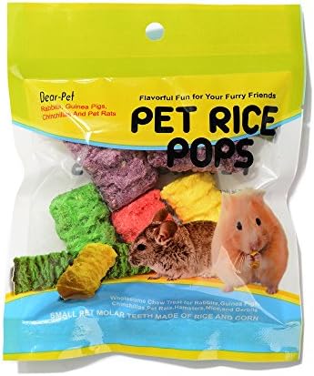 Natural Rice Pops Small Animal Chew Treat - Small (1)