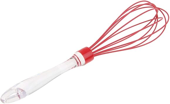 Amazon Co Jp シリコン 卵ビーターツール 赤 泡立て器 キッチン用 ミキサー 人間工学 ハンドル ノンスティック 耐久性 使いやすい 文房具 オフィス用品
