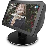 ATOPHK Adjustable Stand only for Echo Show 8 / Echo Show 8 (2nd Gen), Tilt + Swivel Stand，Aluminum Stand with 8 Magnets Black