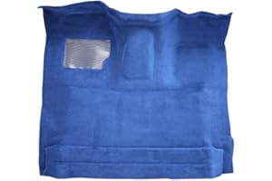 Complete Carpet Flooring Molded Cutpile fits 1987-1996 Ford F-150 Regular Cab 4WD 4 Speed Manual Gas or Diesel (Black)
