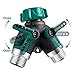 DuoMuo 2 Pack 2 Way Y Hose Splitter Hose Connector Garden Outdoor Faucet - with Comfortable Rubberized Grip - 10 Washers
