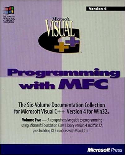 Amazon Com Microsoft Visual C Programming With Mfc 9781556159213 Microsoft Press Microsoft Corporation Books
