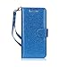 FYY for iPhone 8 Plus Case/iPhone 7 Plus Case, PU Leather Flip Wallet Phone Case with Card Holder Wrist Strap Kickstand Protective Cover for iPhone 7 Plus/8 Plus 5.5