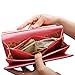 Jastore® Lady Women Crown Clutch Leather Long Wallet Card Holder Purse (Black)