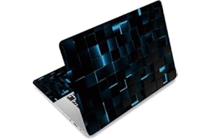 CRAFTYMELODY Laptop Skin Sticker Decal PVC Vinyl Quote Sticker Notebook PC Protector Waterproof Scratch Resistant Laptop Skin