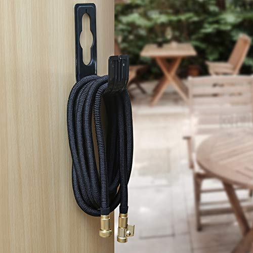 Garden Hose, IPSXP 50ft 15m Expandable Water Hose with Durable Double Latex Core, 3/4 Inch Solid Brass Connector, Best Abrasion Resistance High-Pressure Resistance for Car, Pet, Flower, Plant - Thumbnail 4