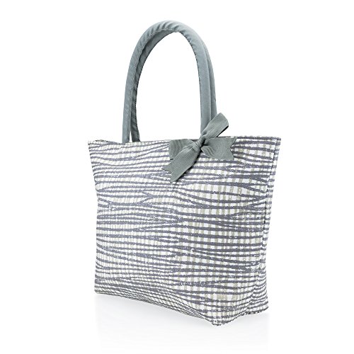 Raymond Waites Insulated Lunch Tote, Heat Sealed, Leak Proof, Meal Prep, 100% Cotton, for Women, Men, Lunch Boxes for Kids & Adults (Heather Grey)