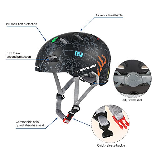 Lixada GUB Adults Cycling Helmet Ourdoor Multi-Sport Skating Rock Climbing Scooter Protective Safety Helmet Head Guard - Thumbnail 5
