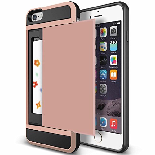 Iphone 6s plus case, anuck shockproof iphone 6s plus wallet case …