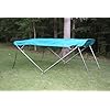New-TEAL-Pontoon-Deck-Boat-Vortex-4-Bow-Bimini-Top-8-Long-91-96-Wide-54-High-Complete-Kit-Frame-Canopy-and-Hardware-FAST-SHIPPING-1-TO-4-BUSINESS-DAY-DELIVERY