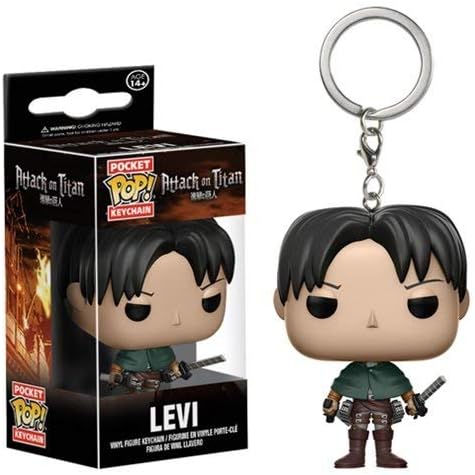 Funko Pop Keychain Attack on Titan Levi 