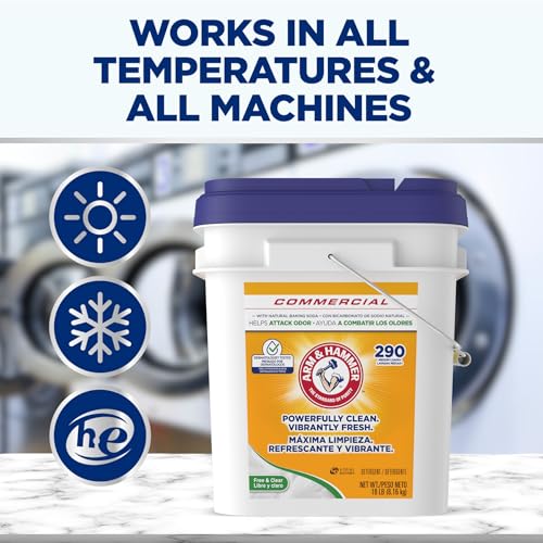 Arm & Hammer Powder Laundry Detergent, Professional Soap for Washing Clothes, 290 photo 9
