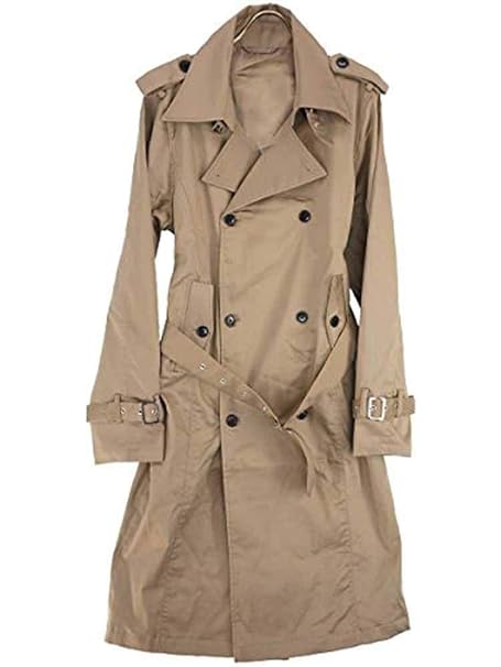 Amazon トレンチコート Wトレンチ コート ダブルトレンチコート