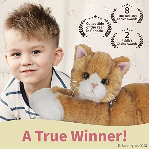 Bearington Tabby Plush Cat Stuffed Animal, 15 inch Pricepulse