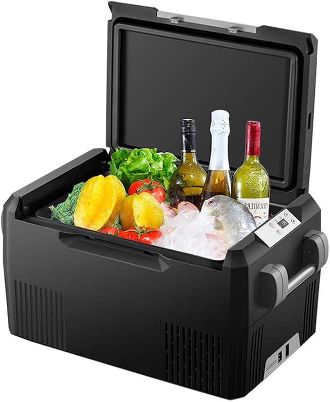 LYZL Car Refrigerator, 30L Portable Compressor Refrigerator, With Built