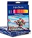 Lily's Studio 48 Colored Pencils for Adult Coloring and Drawing, BONUS Paint Brush and Pencil Sharpener Included