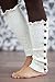 Leg Warmers for Girls Boutique Socks Brand by Modern Boho Ivory