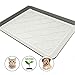 Easyology Premium Pet Food Tray - Dog Food Mat and Cat Food Mat with Non Skid Design - Best Pet Bowl Mat for Containing Spills, 17.5'' x 14’'