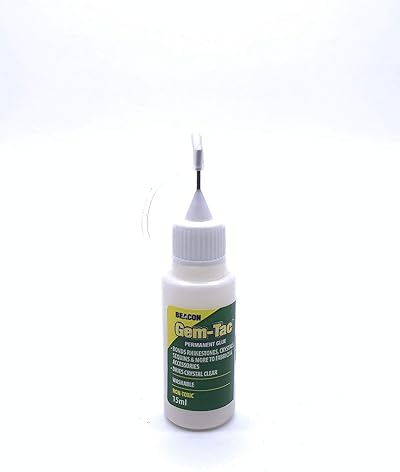 World of Sparkles 15ml Beacon Gemtec Adhesive with Crystal Needle