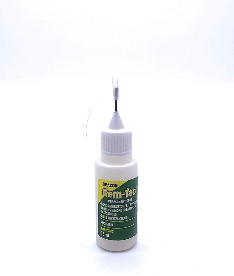 World of Sparkles 15ml Beacon Gemtec Adhesive with Crystal Needle