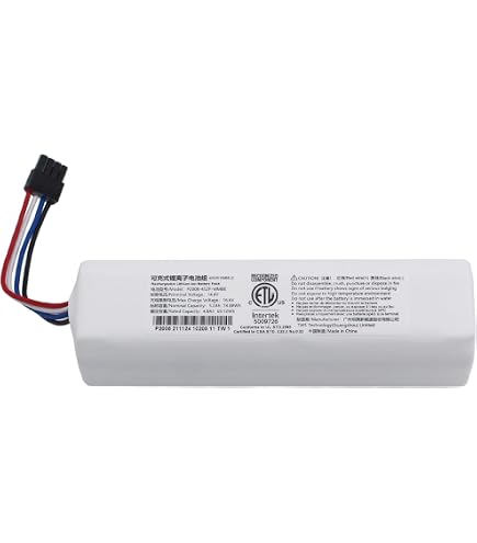 Batterie De Rechange 4000mAh Pour Aspirateur Sans Fil Dreame H12 Pro - Compatible Et Grande Capacité - 5