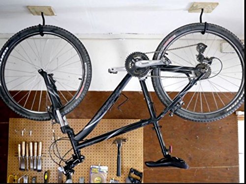 2pc Heavy Duty Bike Hooks Ceiling Mount Simple Easy Installation