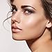 XXL KIT with BRUSH & CASE Full Size Mineral Makeup Set Bare Skin Powder Foundation Cover (Warm (most neutral))