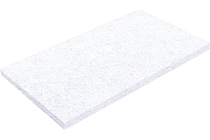 Virginia Abrasives 12" x 18"x 1" Rectangular Floor Maintenance Pads, Orbital Sander Replacement, Non-Woven Floor Pad, Thick S