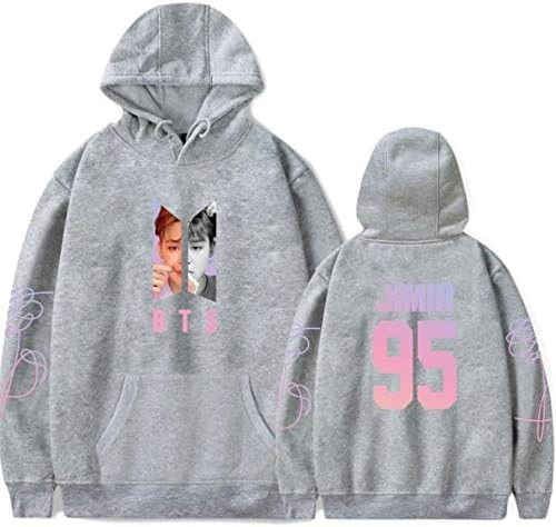 jimin grey hoodie