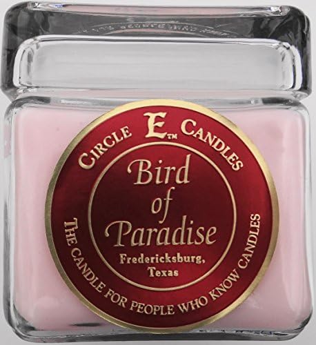28oz Circle E Candles Birds of Paradise, Our most popular of all candles! This sweet intoxicating smell will make you get a sweet tooth if you don't have one already! A magical blend that defies description - an all time favorite.