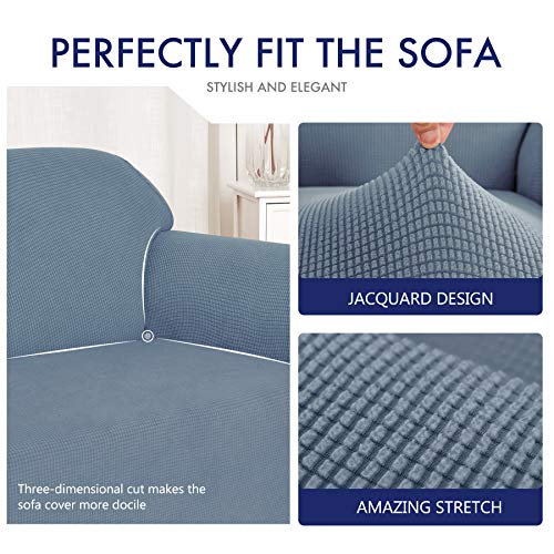 image for Subrtex 1-Piece Jacquard high Stretch Sofa slipcover, Furniture Protec