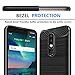 Dretal Nokia 3.1 Plus case, Carbon Fiber Shock Resistant Brushed TextureAnti-Fingerprint Flexible Soft TPU Phone Protective Cover Case for Nokia 3.1 Plus 6.0