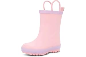 JAN & JUL Puddle-Dry Rain Boots for Toddlers and Kids
