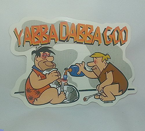 Yabba Dabba Goo Die Cut Vinyl Sticker 3 Pack