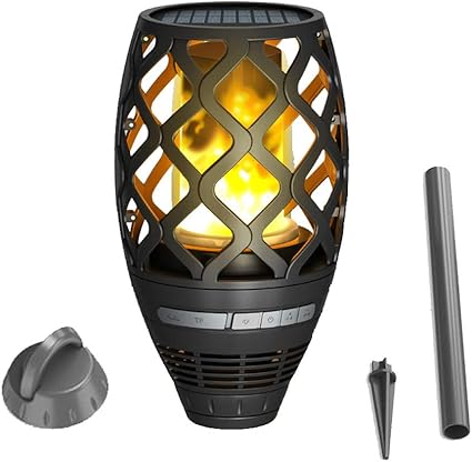solar light with bluetooth speaker