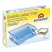 Acrimet Facility 2 Tier Letter Tray, Side Load, Letter Size/A4, Desktop File Organizer, Plastic (White Color)