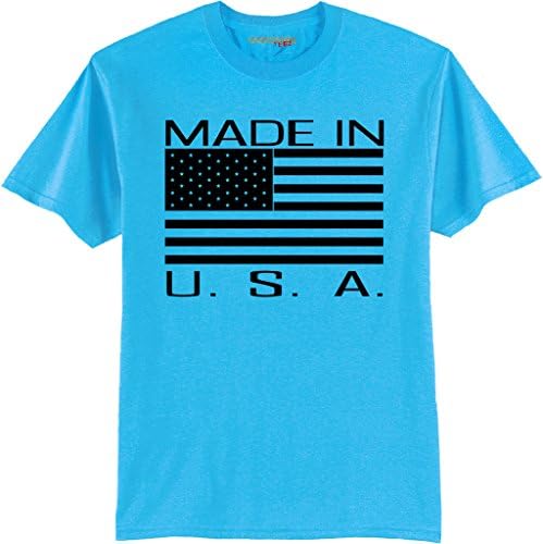 Made In USA Funny T-Shirt 100% Cotton PRESHRUNK U.S.A